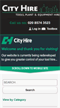 Mobile Screenshot of citytoolhire.co.uk